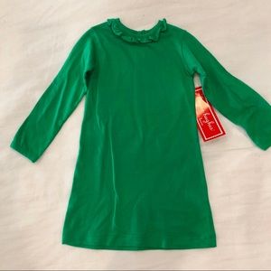Kayce Hughes kelly green dress